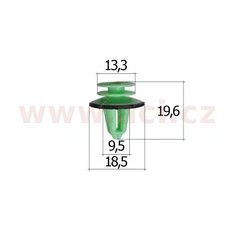 PLASTOVÁ PŘÍCHYTKA (SADA 10 KS)