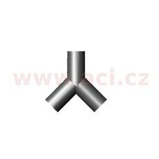 UNIVERZÁLNÍ ROZDVOJOVACÍ TRUBKA VÝFUKU TVARU Y, VNĚ. PR. 89 MM, ÚHLY 2X135°,1X90°, NEREZ