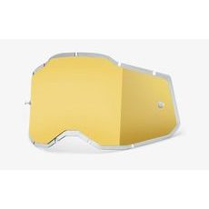 PLEXI INJECTED RACECRAFT 2/ACCURI 2/STRATA 2, 100% (ZLATÉ CHRÓM, ANTI-FOG)