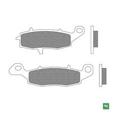 BRZDOVÉ DOŠTIČKY, NEWFREN (ZMES ROAD TOURING ORGANIC) 2 KS V BALENIE
