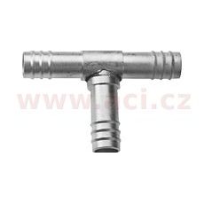 SPOJKA HLINÍKOVÁ NAMAČKÁVACÍ TYP "T" PRO HADICE G6 (8 MM)