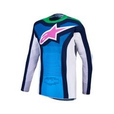 DRES TECHSTAR MAVEN, ALPINESTARS (BÍLÁ/MODRÁ/FIALOVÁ/ZELENÁ FLUO) 2027