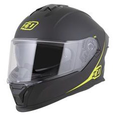 PRILBA K40, ZED (ČIERNA MATNÁ/ŽLUTÁ FLUO) 2026