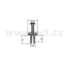 PLASTOVÝ NÝTEK (SADA 10 KS)