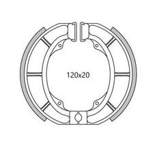 BRZDOVÉ OBLOŽENIE (ŠTANDARDNÉ MATERIÁL) NEWFREN (2 KS V BALENIE)