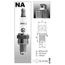 ZAPAĽOVACIE SVIEČKA NAR14YC RAD SUPER, BRISK - ČESKÁ REPUBLIKA