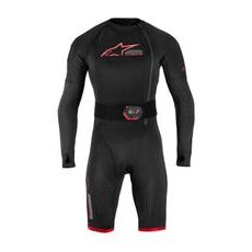 AIRBAGOVÁ VESTA TECH-AIR®10 V2 RACE SYSTEM, ALPINESTARS (ČERNÁ/ČERVENÁ/ŠEDÁ) 2026