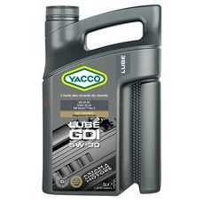 YACCO MOTOROVÝ OLEJ PLNE SYNTETICKÝ LUBE GDI 5W30 5L