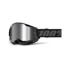 STRATA 2 NEW, OKULIARE 100% ČIERNE, STRIEBORNÉ PLEXI