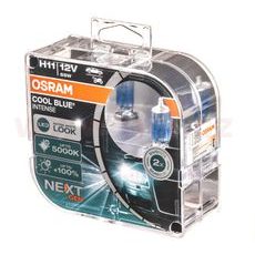 ŽÁROVKA H11 OSRAM COOL BLUE INTENSE DUO PGJ19-2 12V 55W 2KS