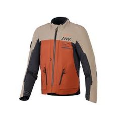 BUNDA AMT-8 STRETCH DRYSTAR XF, ALPINESTARS (HNĚDÁ/ORANŽOVÁ/ČERNÁ) 2026