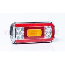 ZADNÍ SVĚTLO LED 220X100 MM 5 PIN BAJONET, L=P