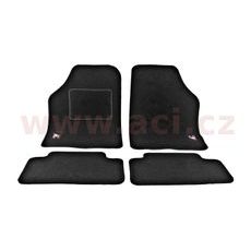 UNIVERZÁLNE TEXTILNÉ KOBERČEKY S LOGOM ACI (ČIERNE) TYP 2