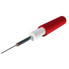 zapaľovacie kábel 7 mm silikónový s měděným drátem, TESLA (1 m, červený)