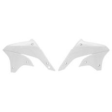 SPOJLERY CHLADIČA KAWASAKI, RTECH (BIELE, PÁR)