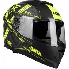 PRILBA RAFALE EVO MM ROADTECH, LAZER (ČERNÁ-FLUO ŽLUTÁ-MATNÁ)