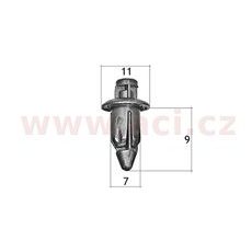 PLASTOVÝ NÝTEK (SADA 10 KS)