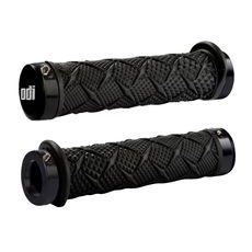 ODI GRIPS X-TREME ATV GRIPS 130MM BLACK W/BLACK LOCK-ON BONUS PACK BLACK W/BLACK CLAMPS