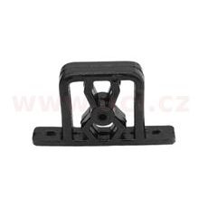 GUMOVÝ ZÁVĚS VÝFUKU S KOVOVÝM DRŽÁKEM (ROZTEČ 116 MM)