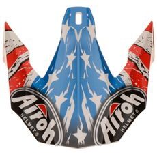 NÁHRADNÉ ŠILT PRE PRILBY TWIST LEADER, AIROH (BÍLÁ/ČERNÁ/ČERVENÁ)