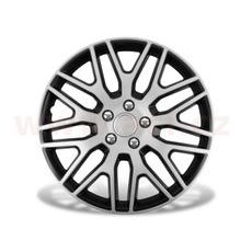 KRYT KOLA 16" STŘÍBRNO-ČERNÝ (1 KS)