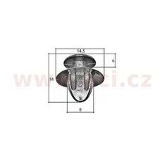 PLASTOVÁ PŘÍCHYTKA (SADA 5 KS)