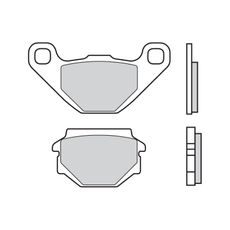BRZDOVÉ OBLOŽENIE BREMBO 07015 CC SCOOTER