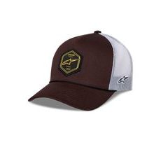 ŠILTOVKA HEXEON TRUCKER, ALPINESTARS (HNĚDÁ/BÍLÁ)