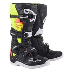 TOPÁNKY TECH 5, ALPINESTARS (ČERNÁ/ČERVENÁ FLUO/ŽLUTÁ FLUO)