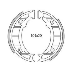 BRZDOVÉ OBLOŽENIE (ŠTANDARDNÉ MATERIÁL) NEWFREN (2 KS V BALENIE)