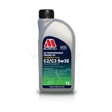 MILLERS OILS MOTOROVÝ OLEJ PLNE SYNTETICKÝ S NANOČÁSTICEMI EE PERFORMANCE C2/C3 5W30 1L