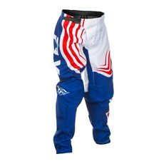 NOHAVICE F-16, FLY RACING - USA 2025 DETSKÉ (ČERVENÁ/BÍLÁ/MODRÁ)