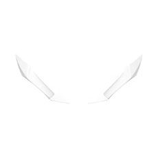 ZADNÉ SPOJLER PRE PRILBU AVIATOR 3, AIROH (BIELA MATNÁ)