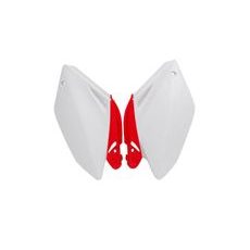 BOČNÉ ČÍSLOVÉ TABUĽKY HONDA, RTECH (BIELO-ČERVENÉ)