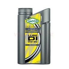YACCO MOTOROVÝ OLEJ PLNE SYNTETICKÝ LUBE DI 0W20 1L
