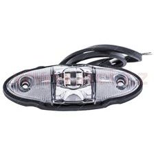 POZIČNÍ SVĚTLO OVÁLNÉ LED (120X40 MM) KABEL 0,5 M