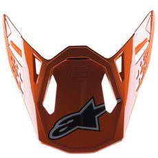 ŠILT PRE PRILBY SUPERTECH S-M8 FACTORY, ALPINESTARS (TMAVÁ MODRÁ/ORANŽOVÁ/ŽLUTÁ FLUO LESKLÁ)
