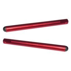 CLIP-ONS ACCOSSATO ALUMINIUM, 280MM WITH CAPS, RED