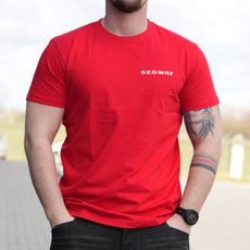 SEGWAY POWERSPORTS RED MEN T-SHIRT