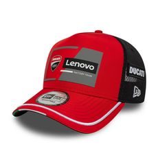 ŠILTOVKA NEW ERA DUCATI LENOVO (ČIERNA, ČERVENÁ)
