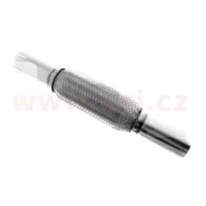 PRUŽNÝ ČLEN VÝFUKU PREMIUM, VNITŘ. PRŮMĚR 48 MM / DÉLKA PR. ČLENU 200 MM / CELKOVÁ DÉLKA 400 MM