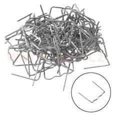 SPONKY NA SVAŘOVÁNÍ PLASTU TYP VLNA 0.8MM, 100 KS