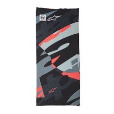 NÁKRČNÍK BUFF MOGRESS, ALPINESTARS (CAMO/ČERNÁ/ČERVENÁ FLUO/ŠEDÁ) 2026