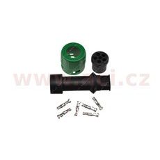 ZÁSTRČKA 6 PIN BAJONET 2 VÝVOD ZELENÝ JOKON (NĚMECKO) ORIGINÁL