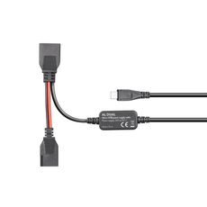 AL-DUAL 48 VOLTAGE REDUCER 12V/5V MIDLAND C1403 +MICRO USB DUALMI