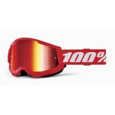 STRATA 2, 100% OKULIARE ČERVENÉ, ČERVENÉ PLEXI, DETSKÉ