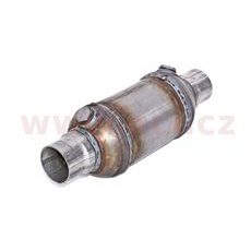 KATALYZÁTOR BENZÍN EURO 4 DO 1800 CCM/90KW, KOV. VLOŽKA, VNĚJ. PRŮMĚR 55 MM (KULATÝ), 2 OTVORY PRO LAMB.