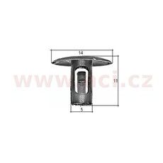 PLASTOVÁ PŘÍCHYTKA (SADA 10 KS)