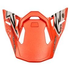 ŠILT PRE PRILBY SUPERTECH S-M10 EDÍCIA TROY LEE DESIGNS, ALPINESTARS (ORANŽOVÁ/BÍLÁ/ČERNÁ, VERZIA ECE 22.05)