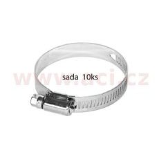 HADICOVÁ SPONA PERFOROVANÁ TYP W1, 40-64 MM (SADA 10 KS)